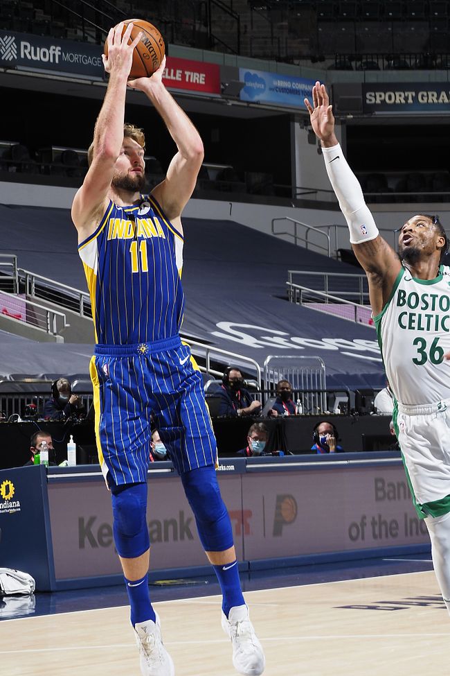 步行者擒狼队，萨博尼斯助攻助队连胜